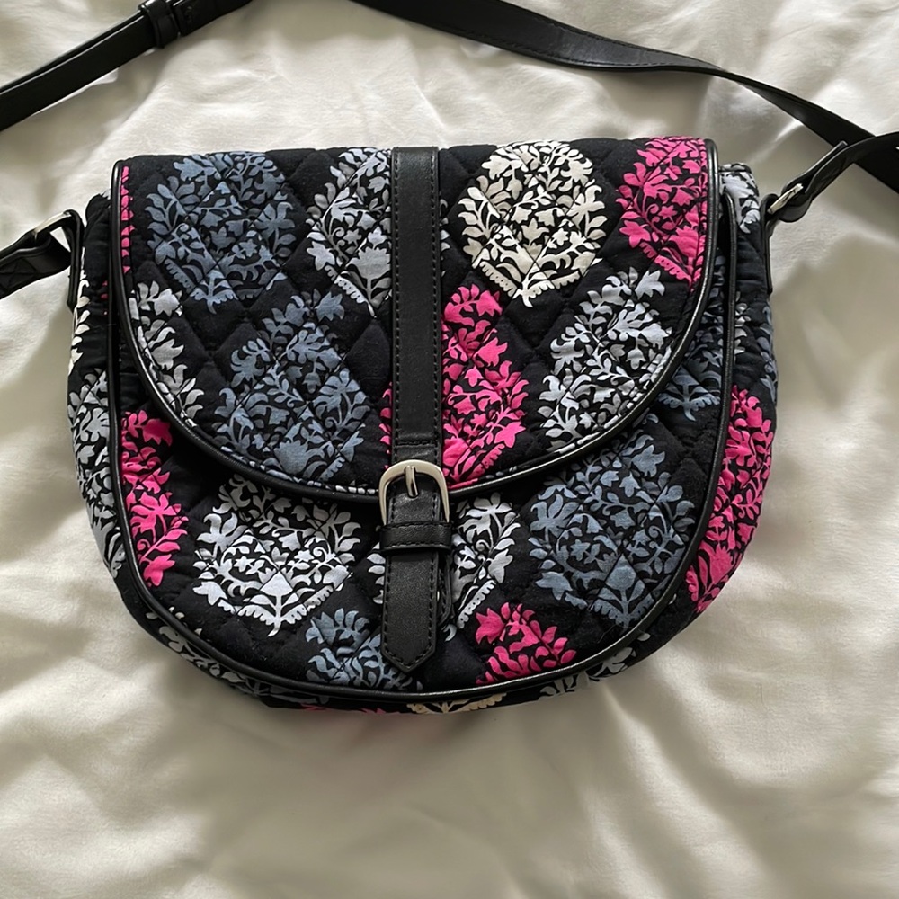 Vera Bradley Saddle Shoulder Bag in Northern Lights